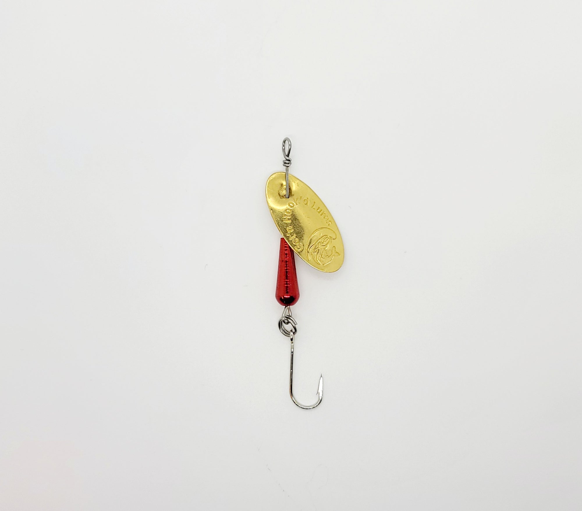Get'n Hook'd Brass Spinner #4