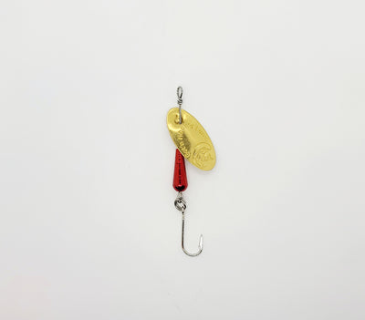 Get'n Hook'd Brass Spinner #4
