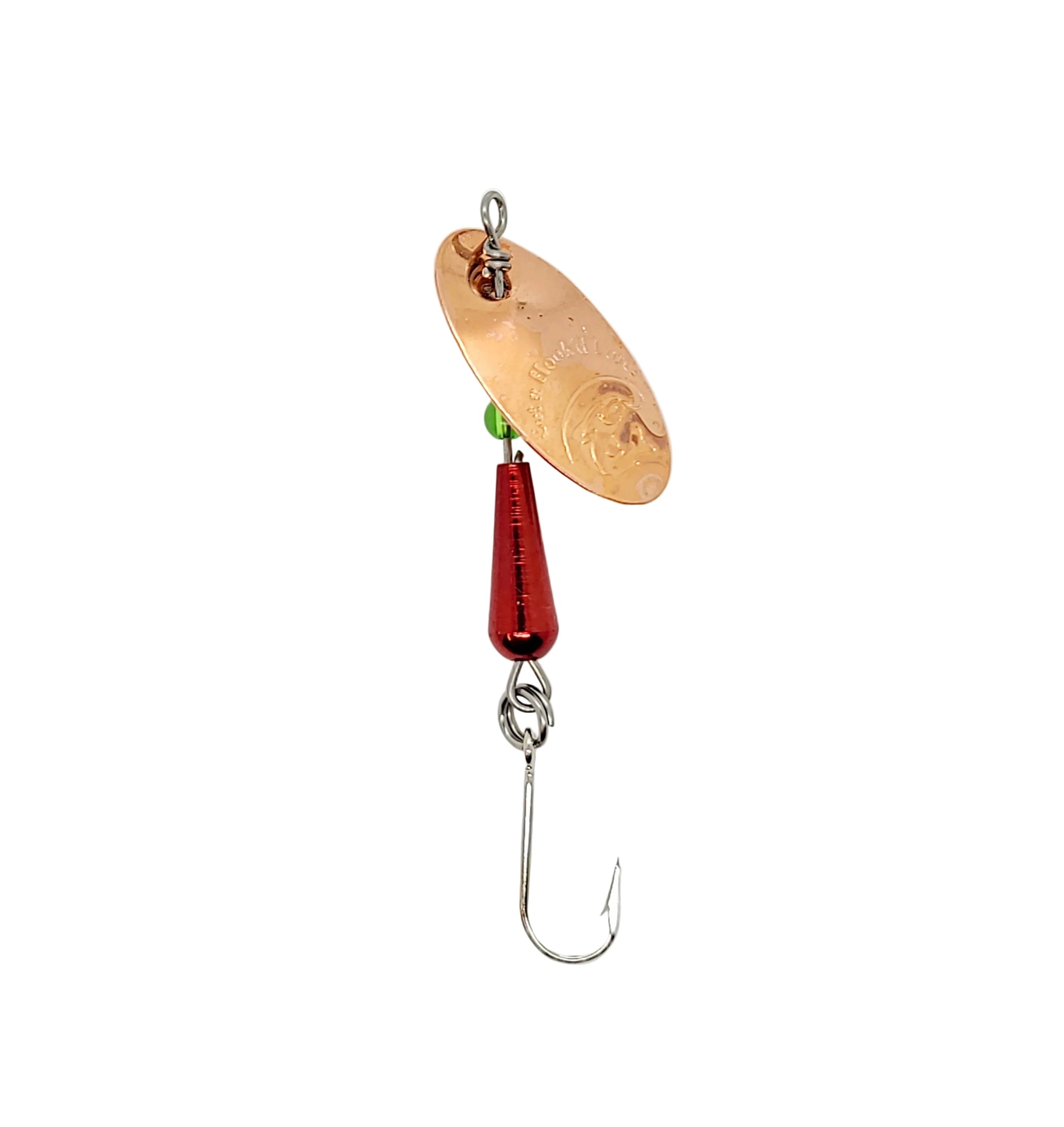 Get'n Hook'd Copper Sonic Spinner #4