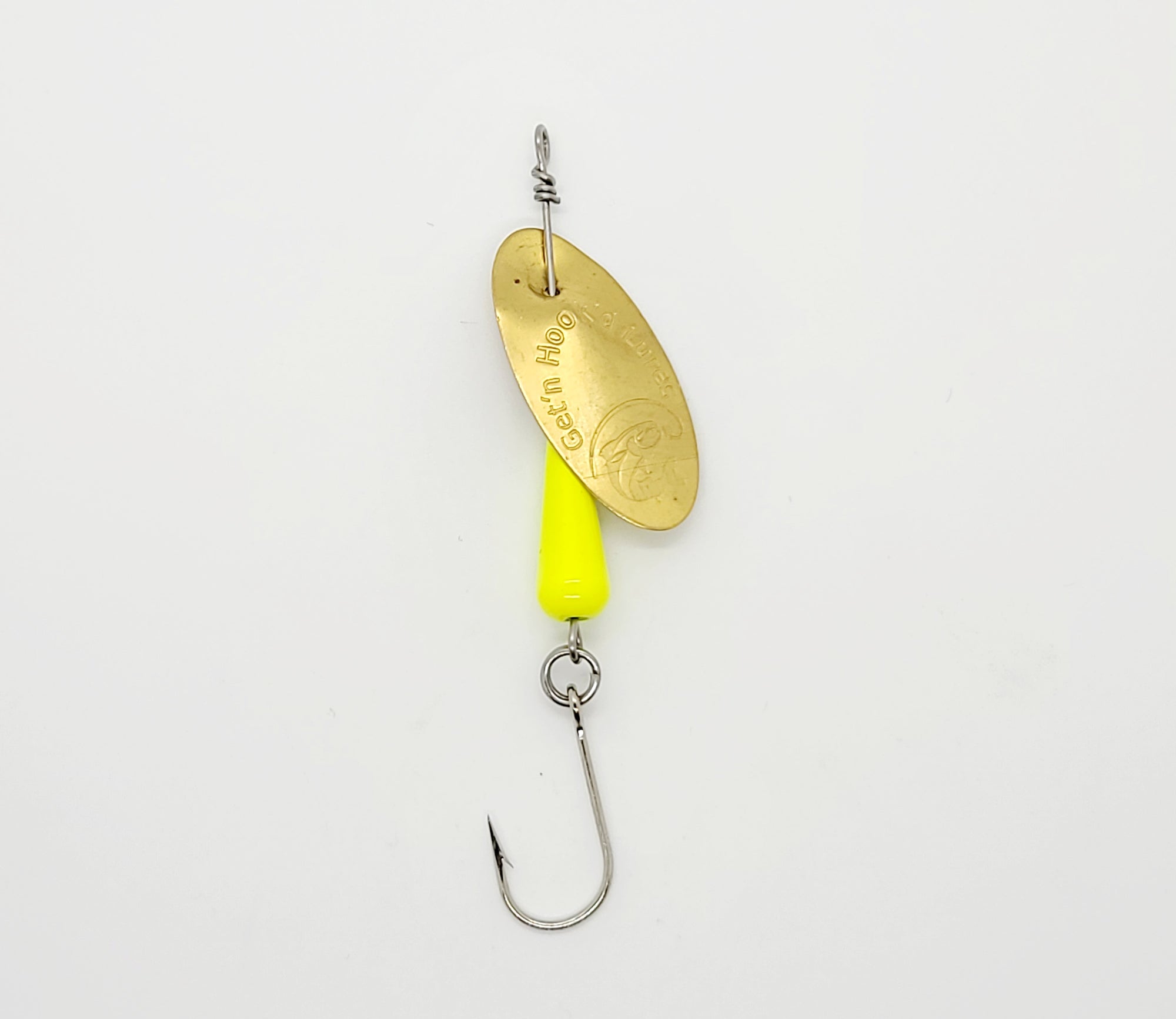 Get'n Hook'd Brass Spinner #5