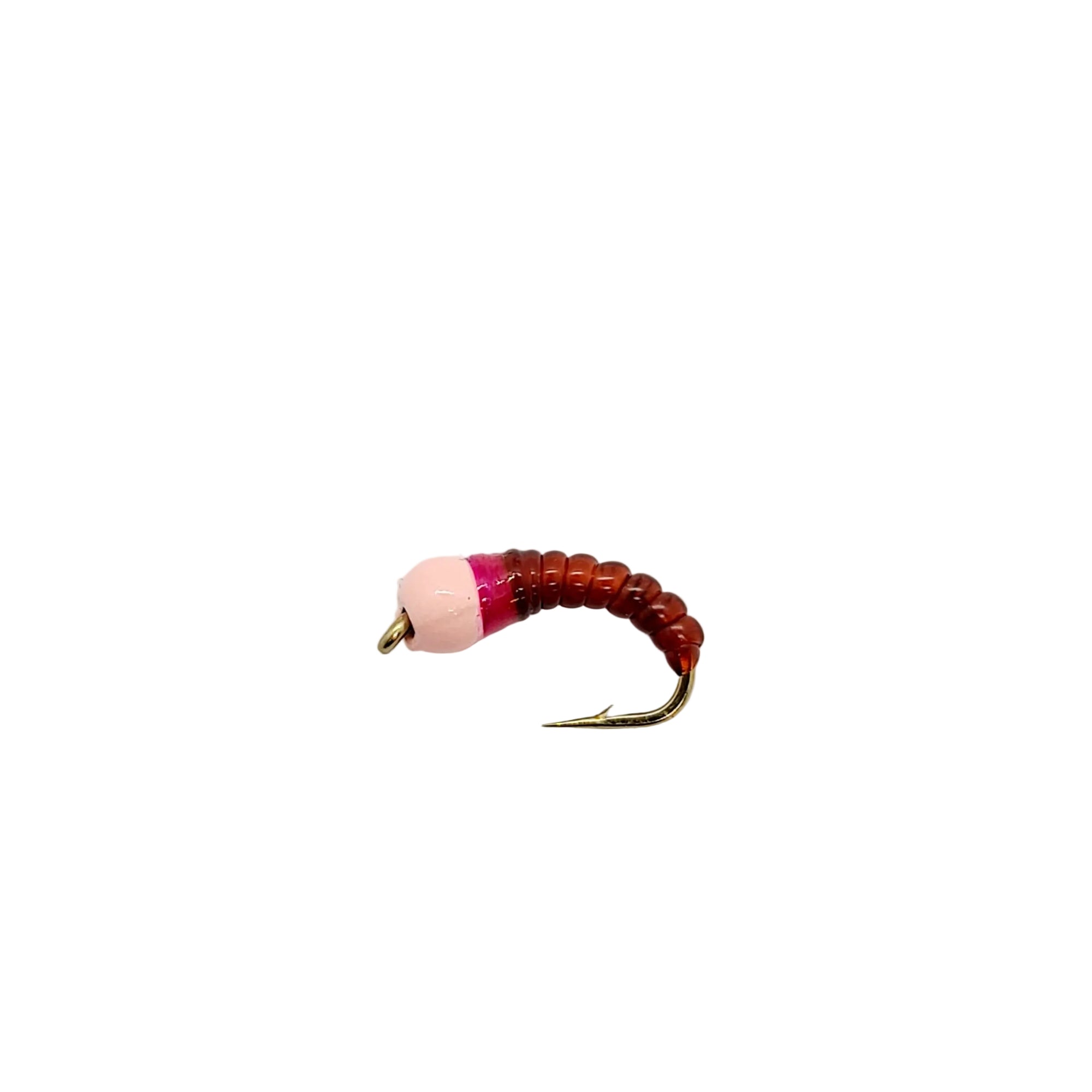 Salmon Bead Head Grub