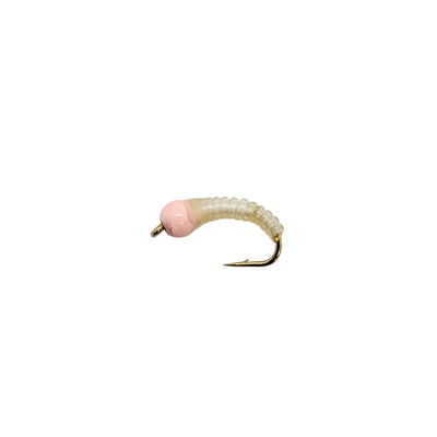 Salmon Bead Head Grub