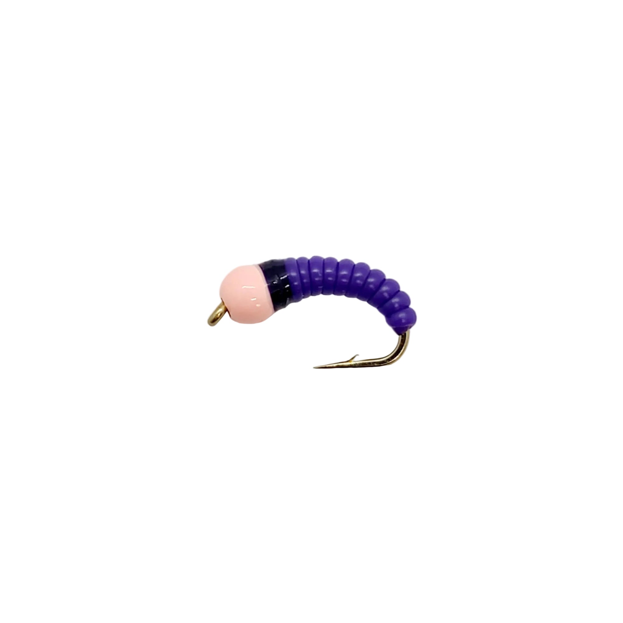 Salmon Bead Head Grub