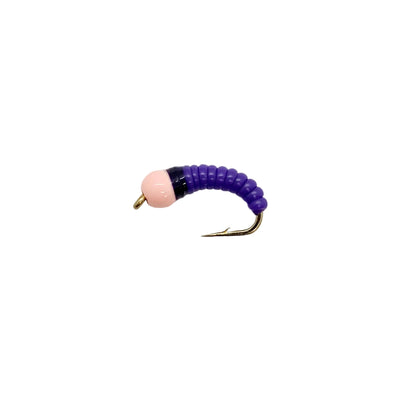 Salmon Bead Head Grub