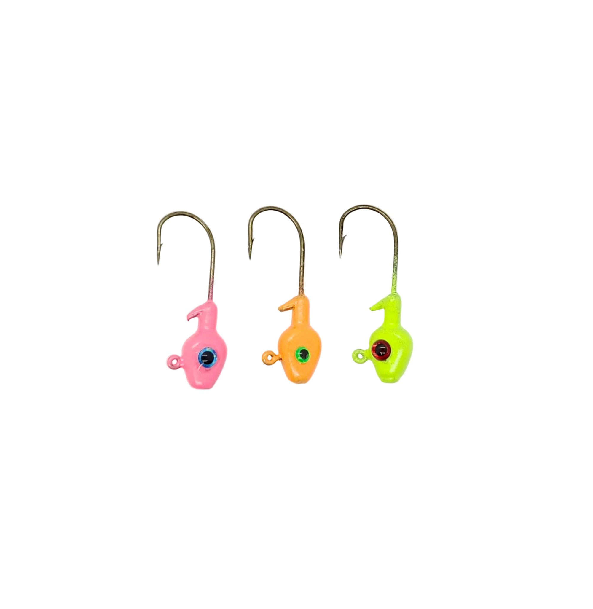 Minnow Head Glow Jigs (3 Pack)