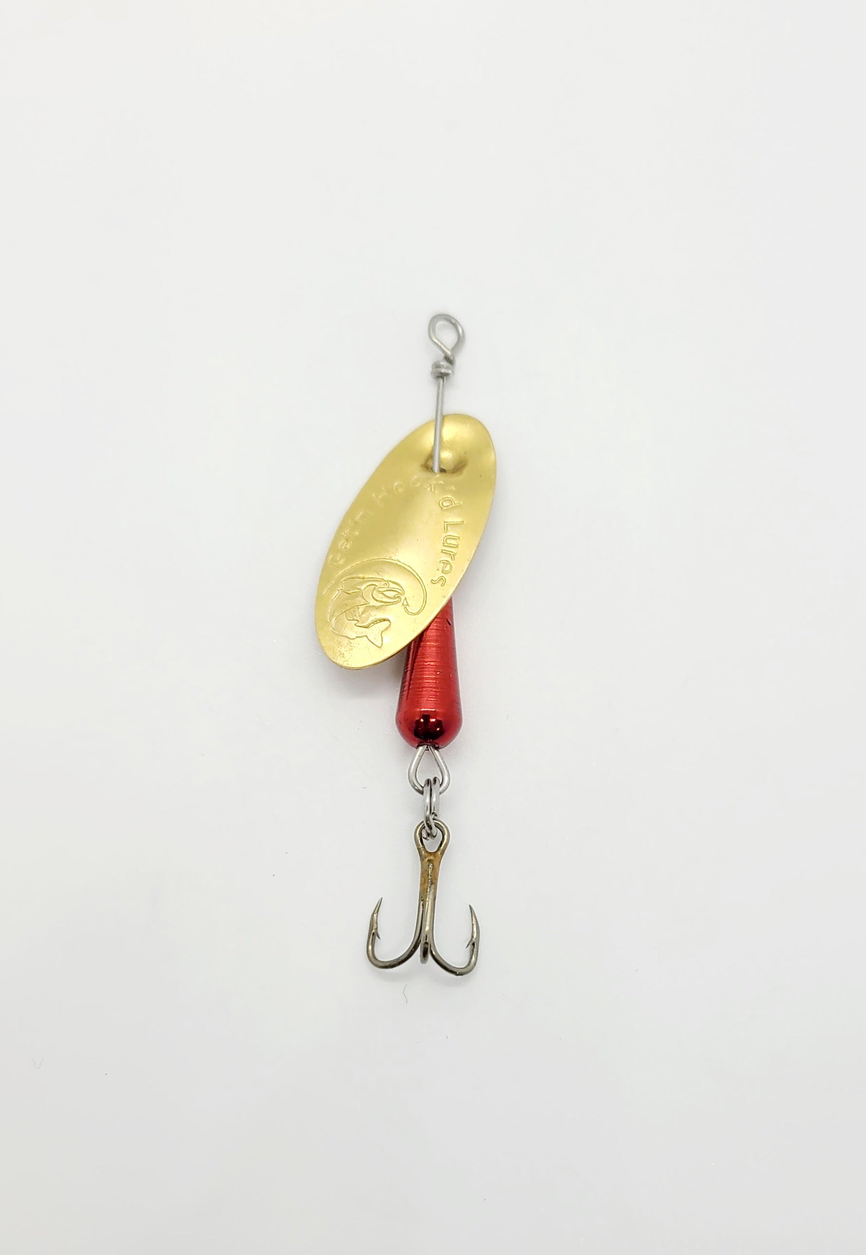 Get'n Hook'd Brass Spinner #4