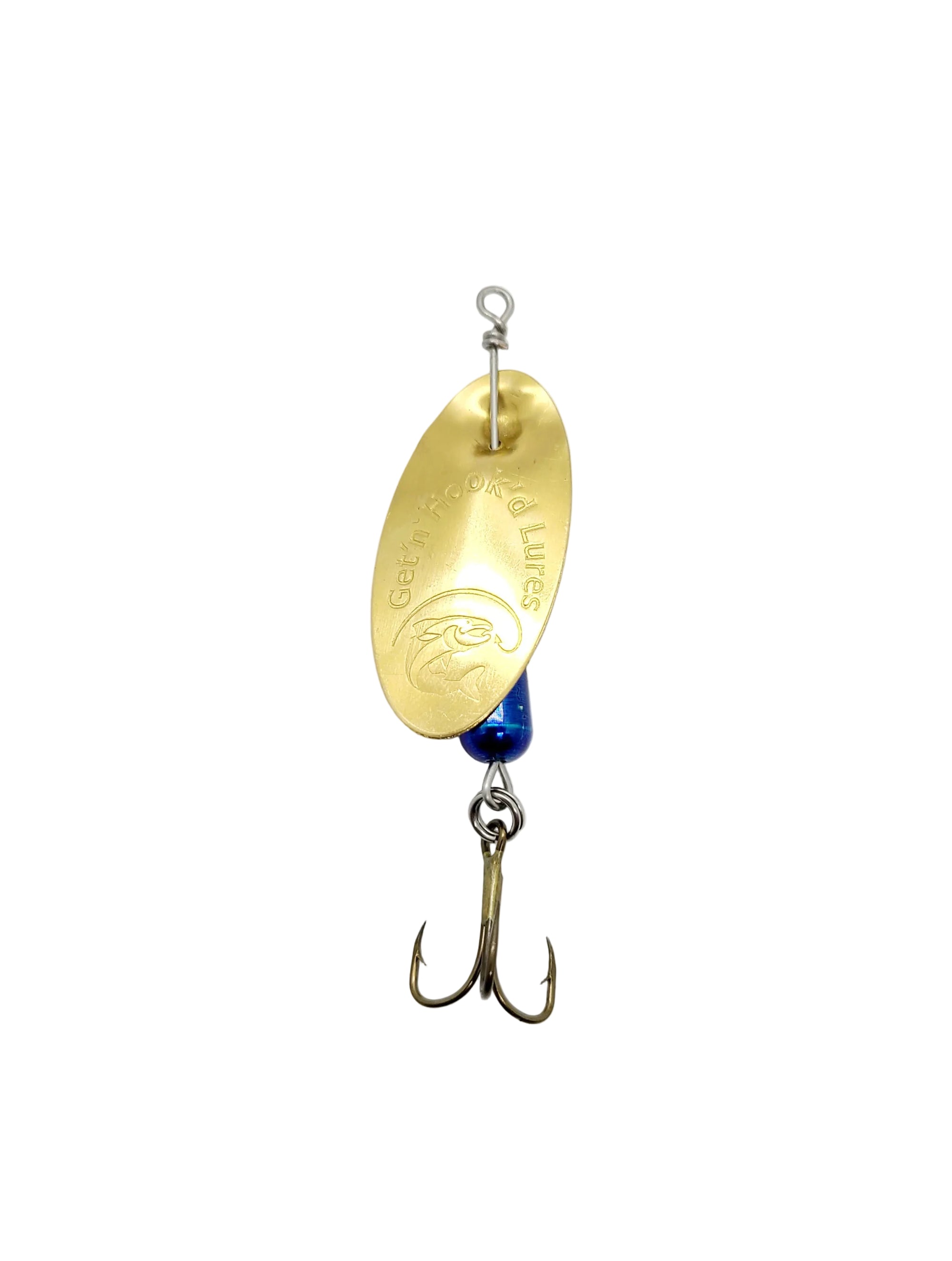 Get'n Hook'd Brass Sonic Spinner #6
