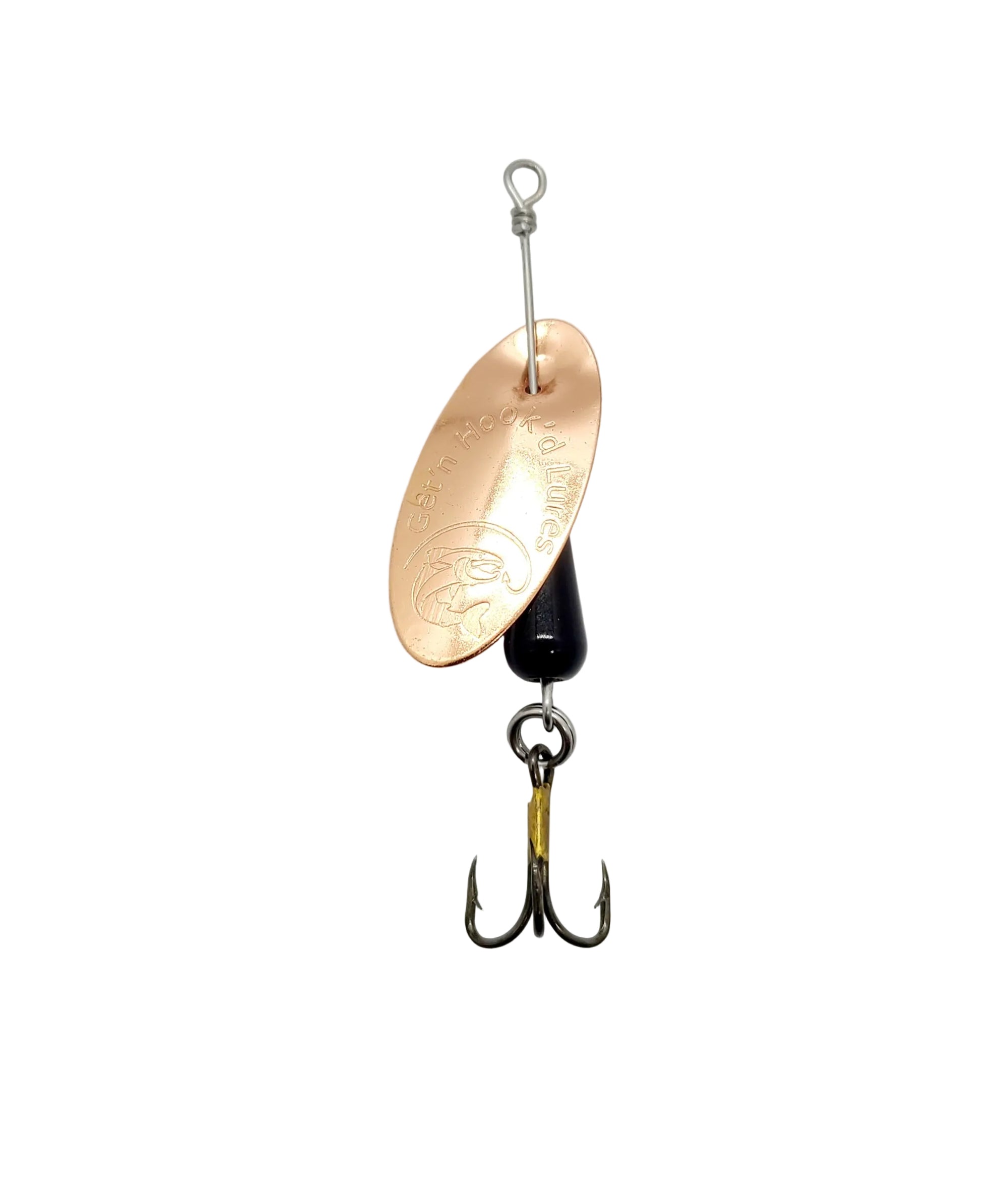 Get'n Hook'd Copper Sonic Spinner #5