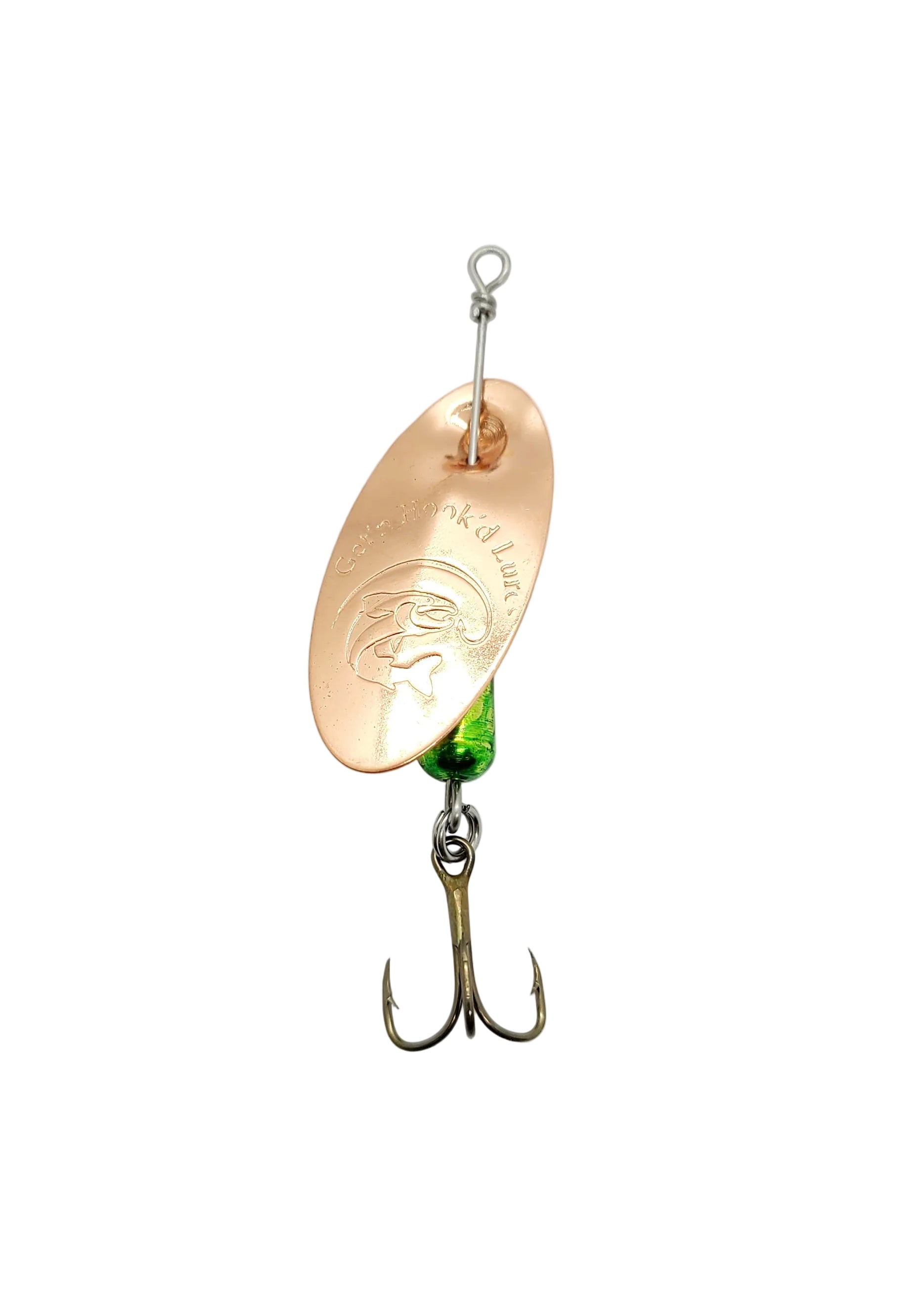 Get'n Hook'd Copper Sonic Spinner #6