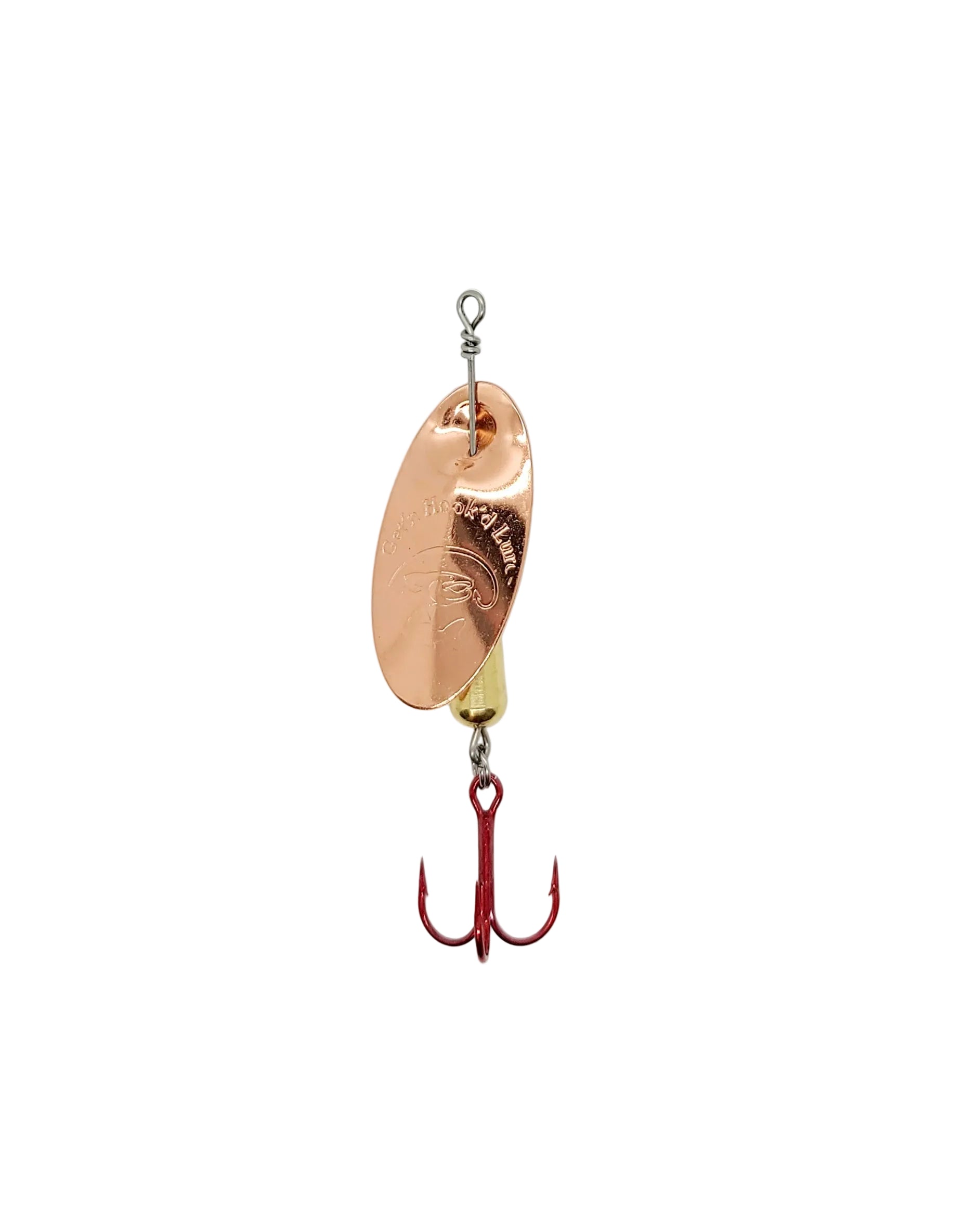 Get'n Hook'd Copper Sonic Spinner #6