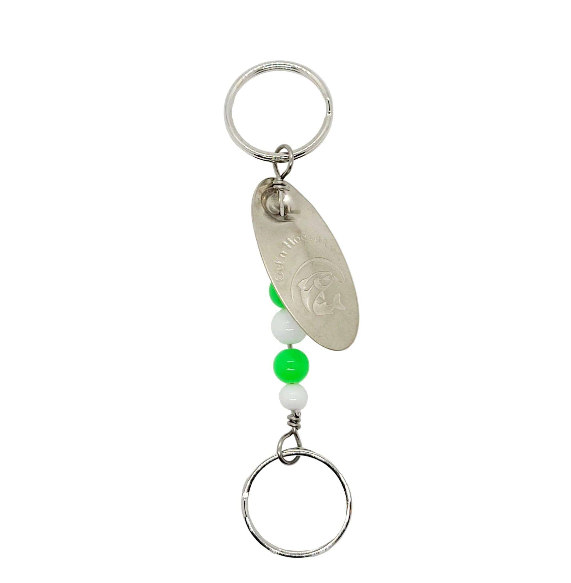 Sonic Spinner Keychain 5 Bead