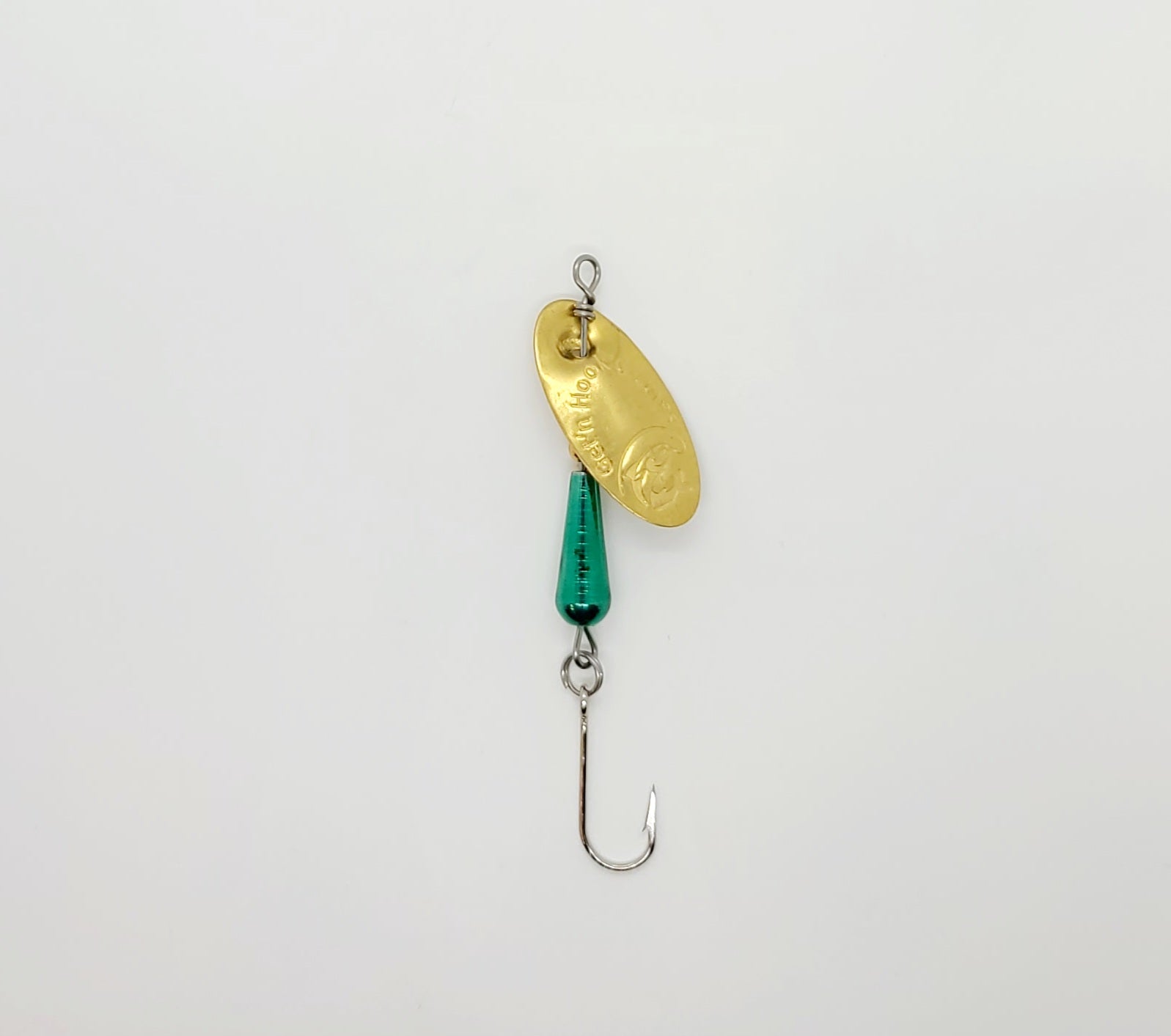 Get'n Hook'd Brass Spinner #4