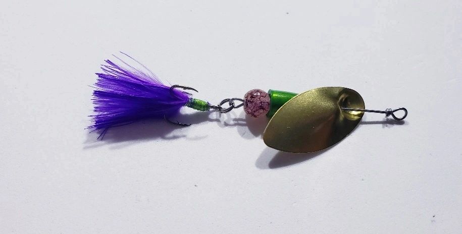 SS05 - SONIC SPINNER DRESSED TREBLE HOOK