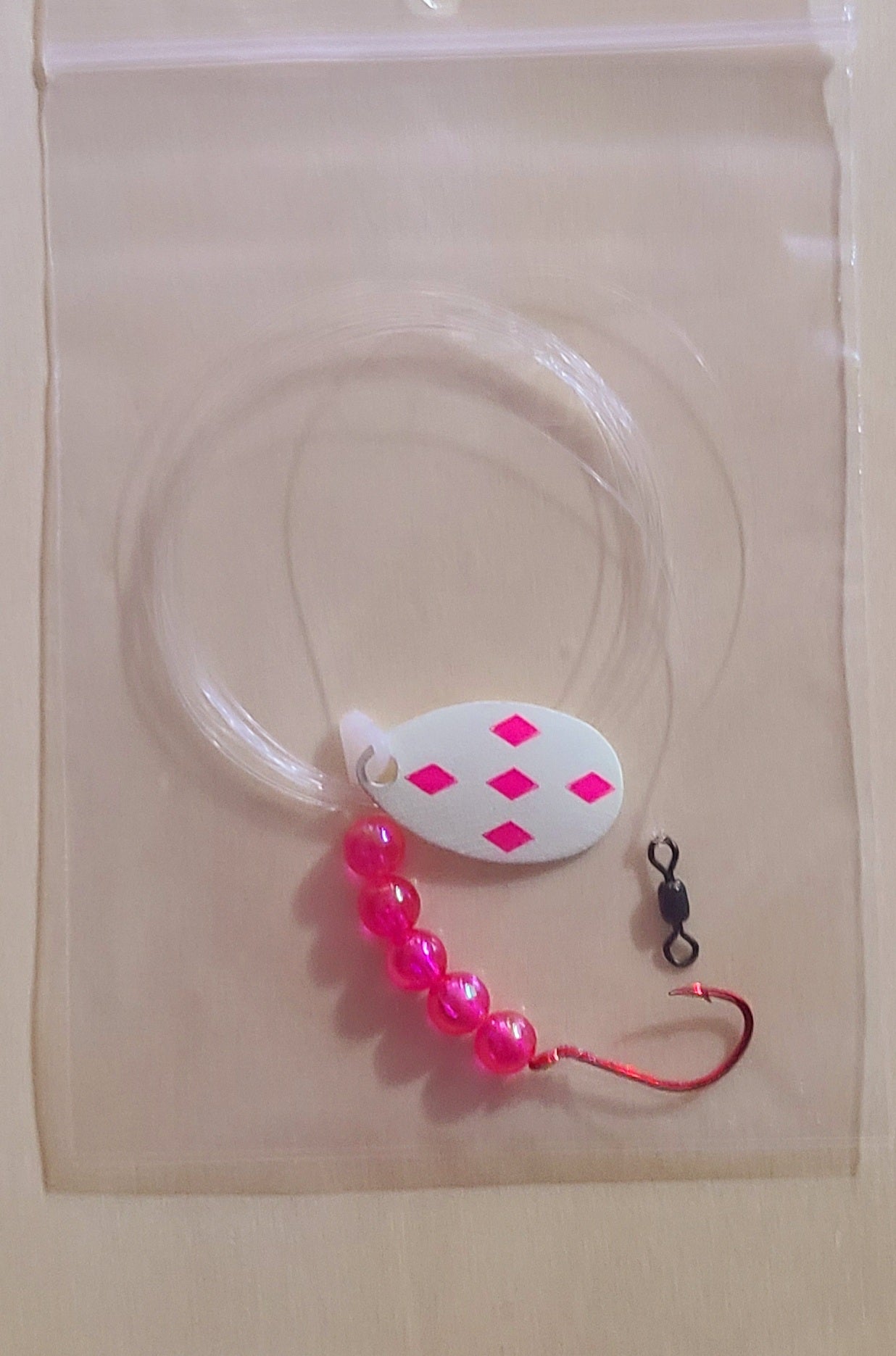 INDIANA SINGLE HOOK WORM HARNESS (#3)