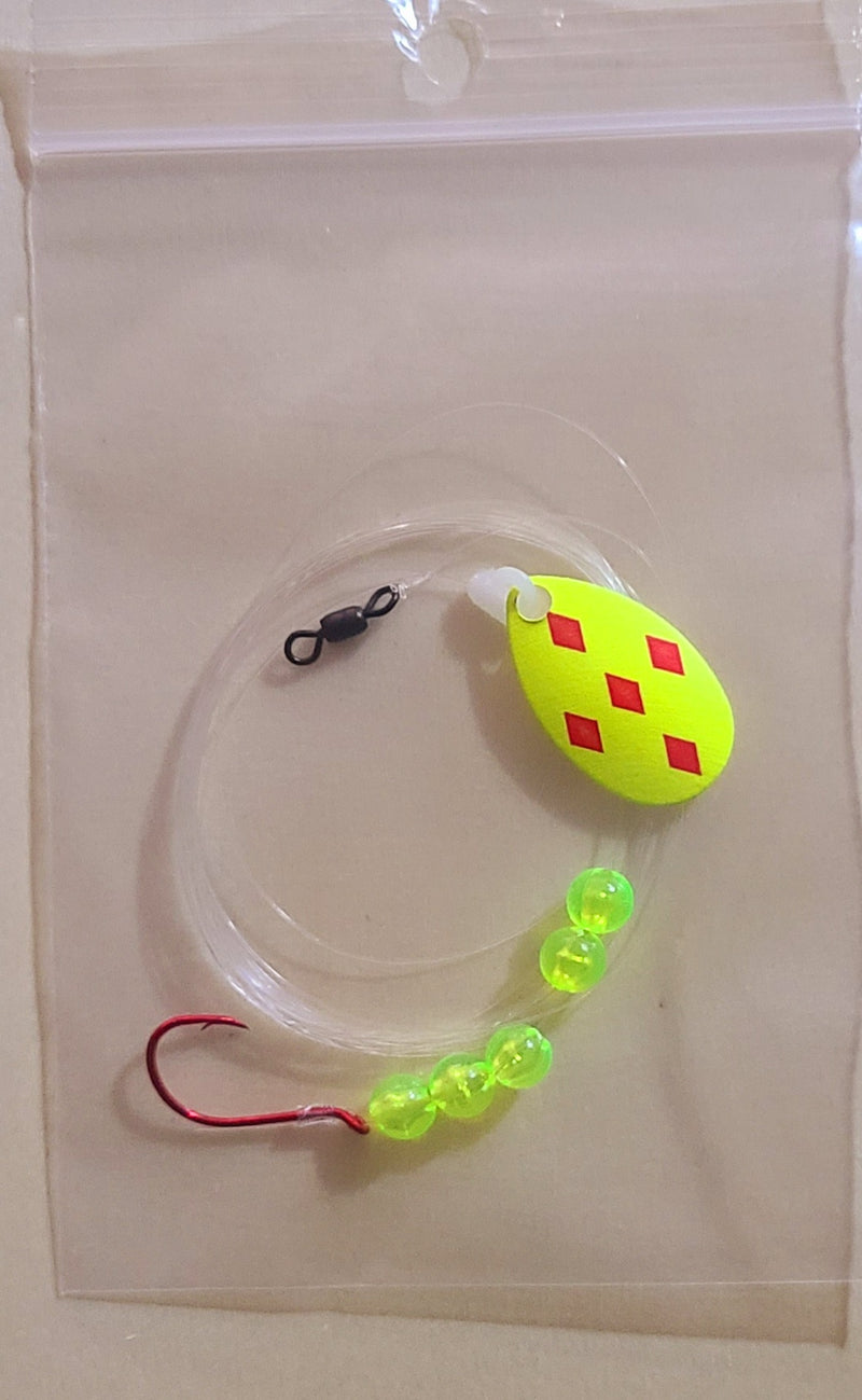 INDIANA SINGLE HOOK WORM HARNESS (#3)