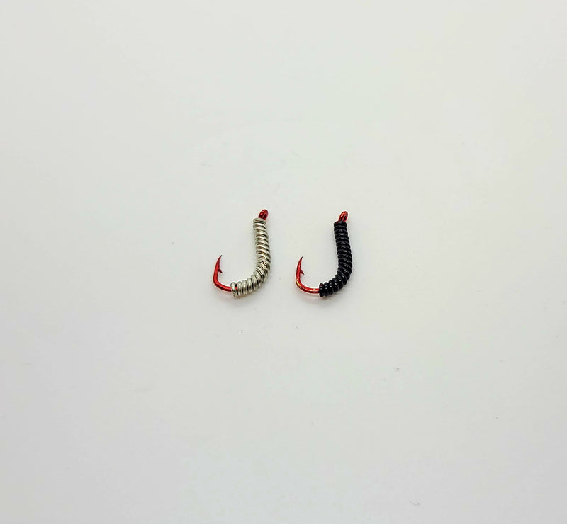 RED OCTOPUS WIRE WORM #6 - 2 PACK