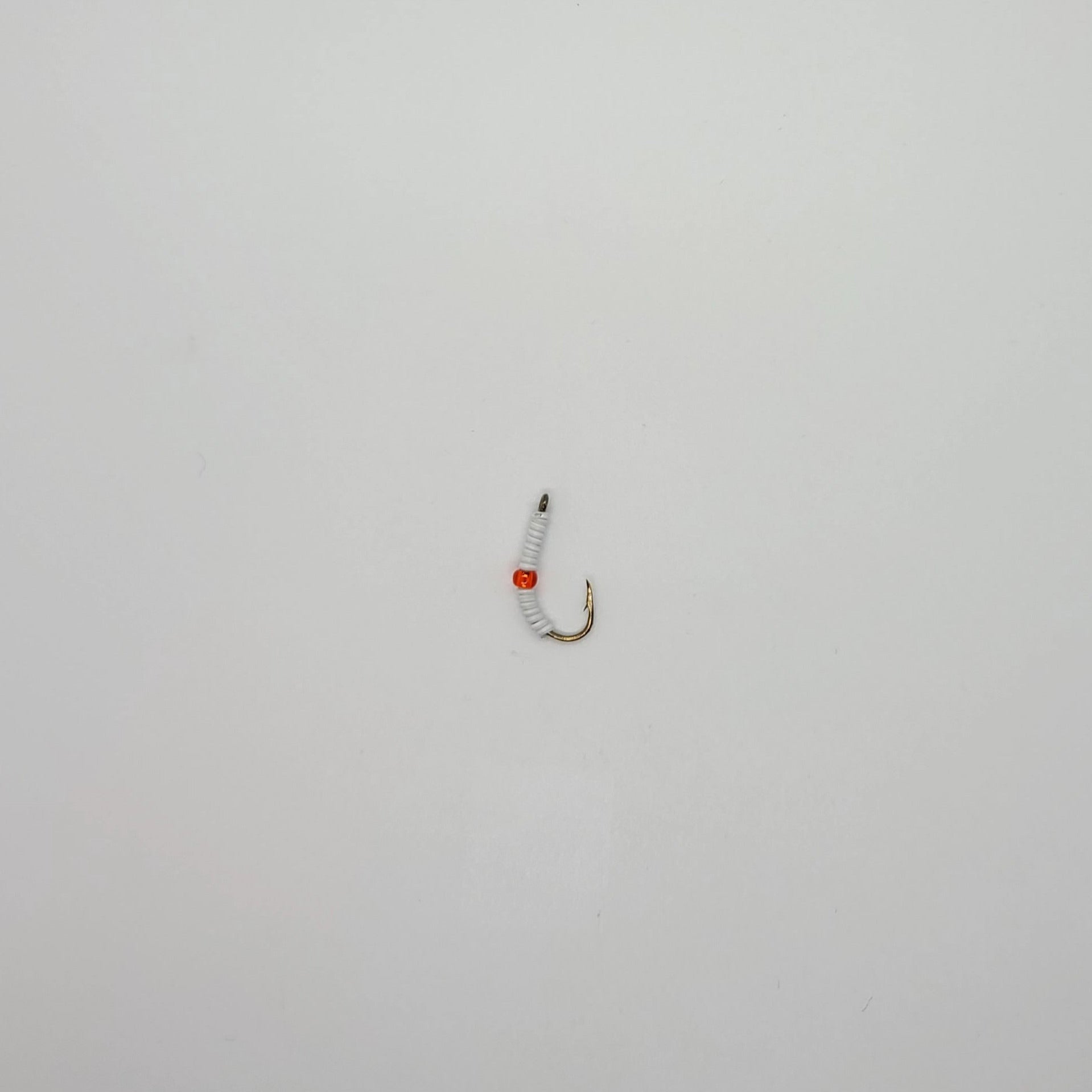 White/Orange Bead