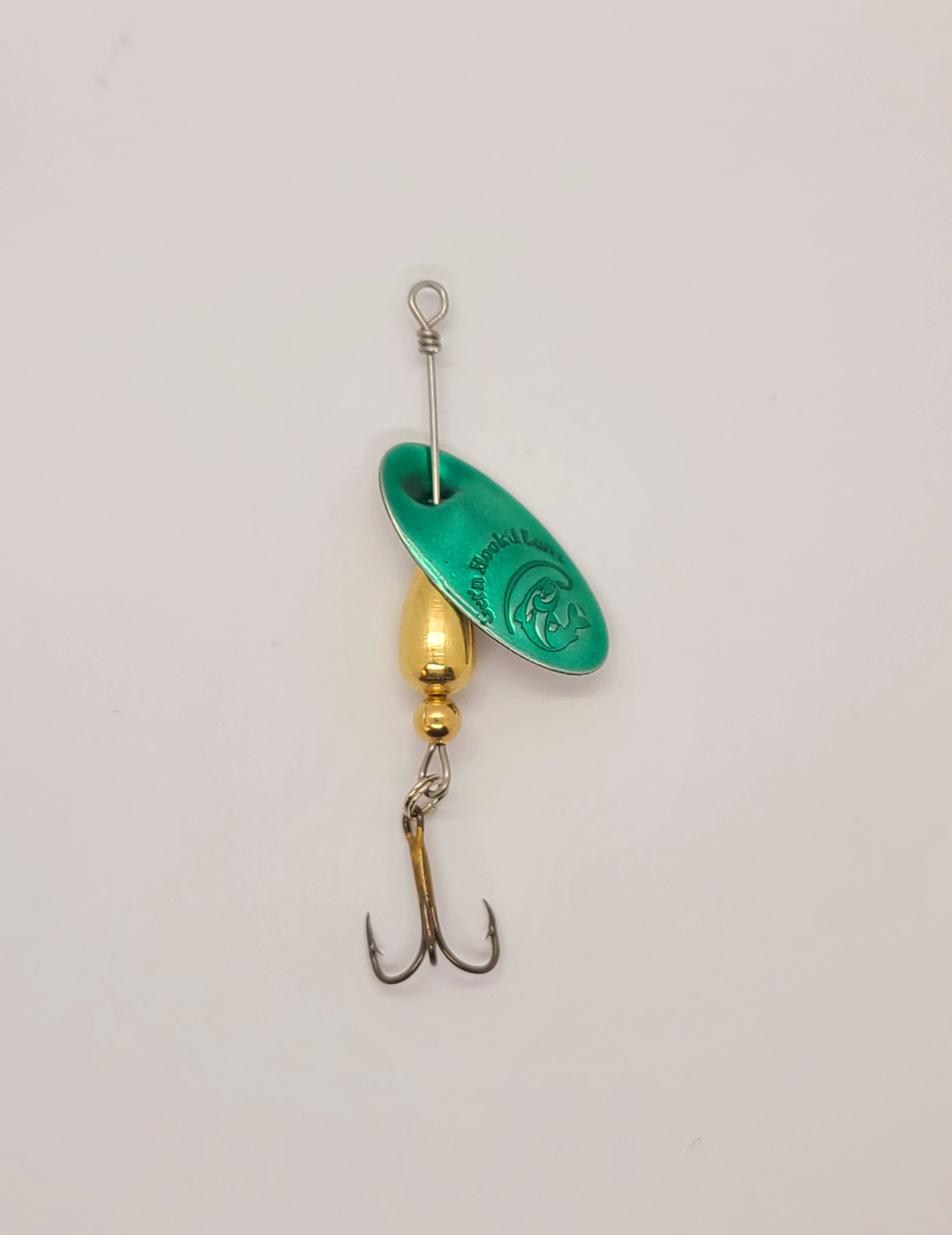 SOLID ONE COLOR SONIC SPINNER - LEAD FREE - Get'n Hook'd Lures