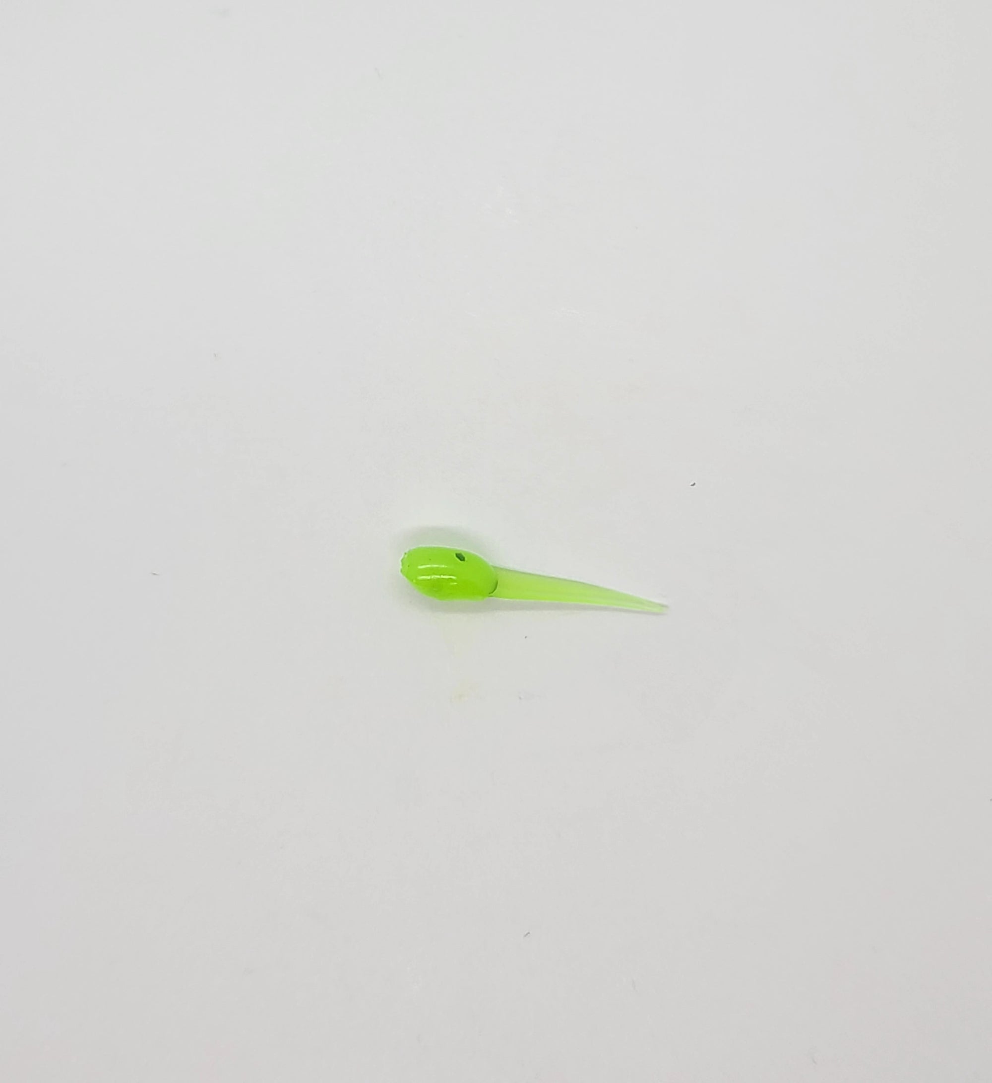 Chartreuse-Black Fleck Mini Minnow