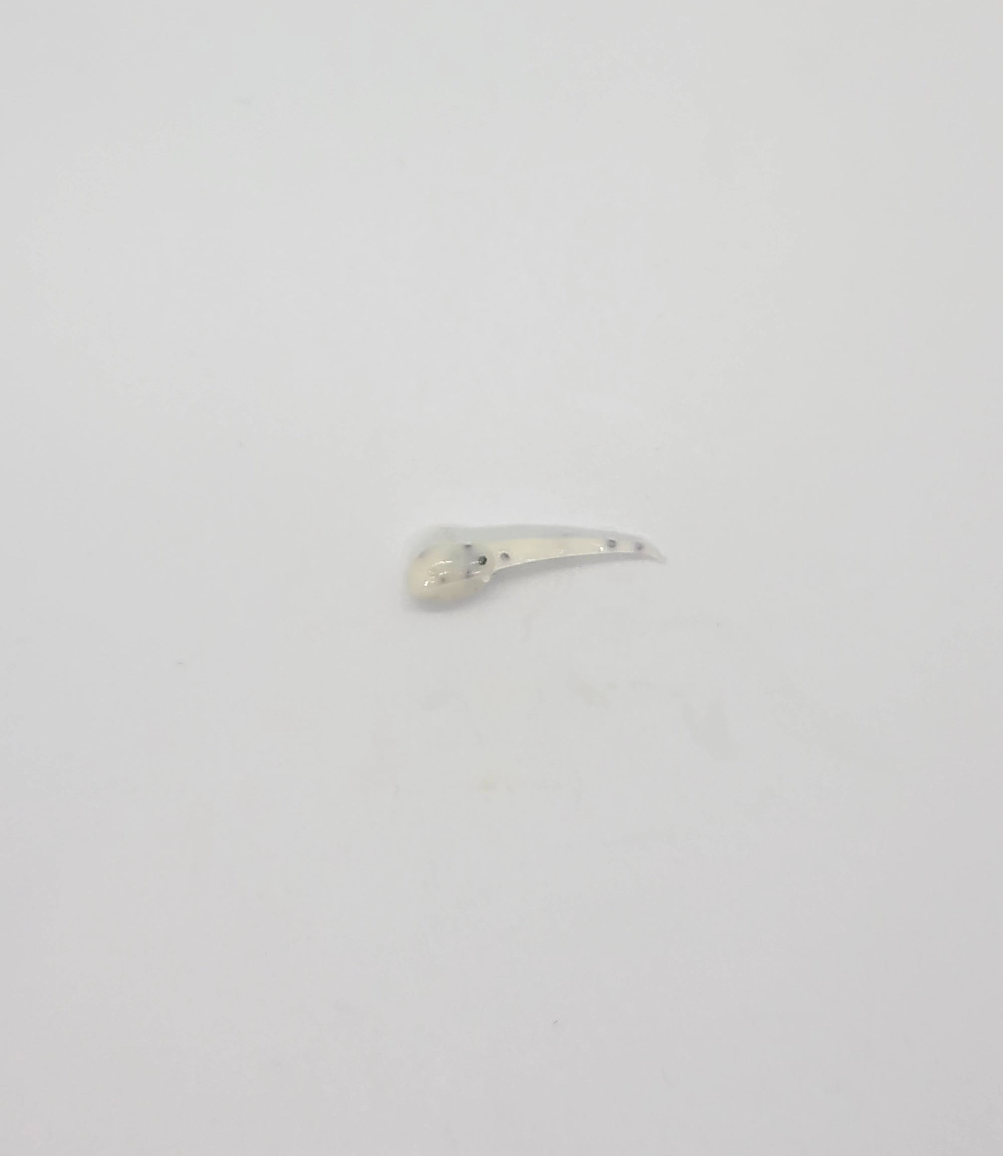 Glow White-Black Fleck