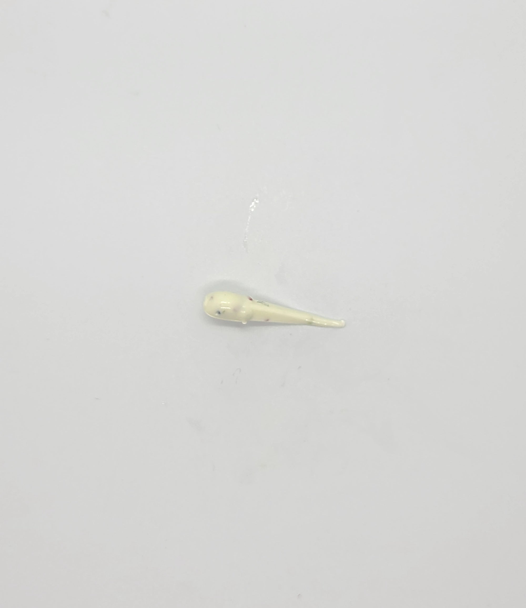 Glow White-Fire Cracker Red & Blue Fleck