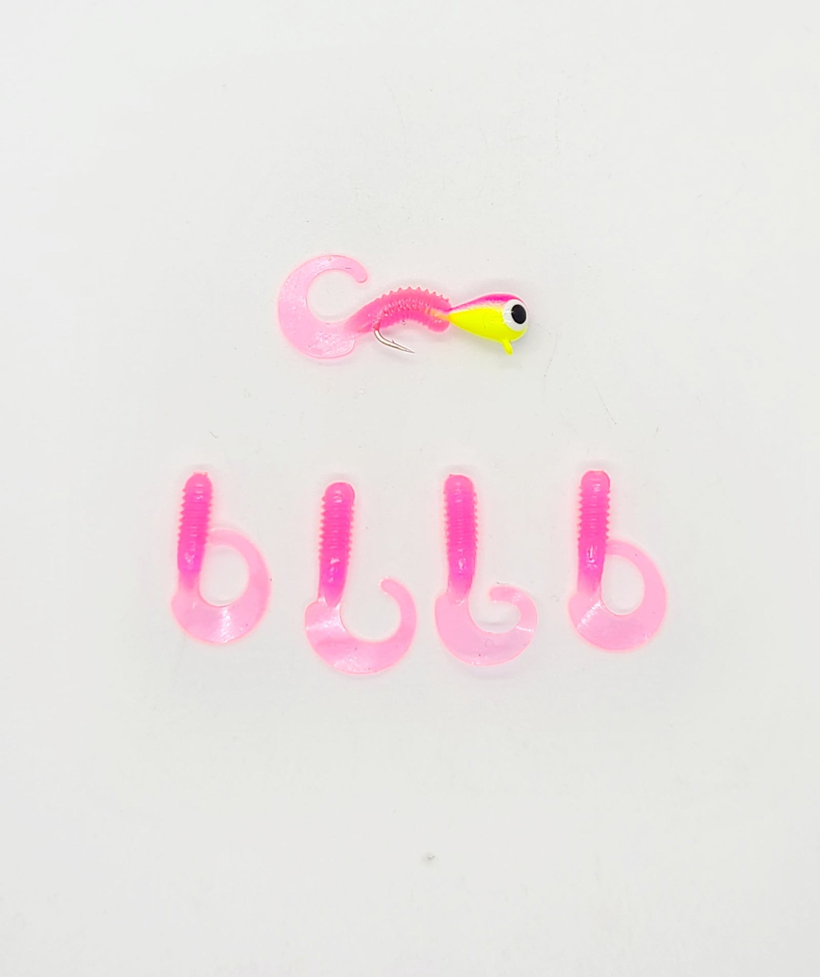 Tungsten Glow Ice Grubs