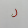 12 red wire worm size 12 wide gap hook