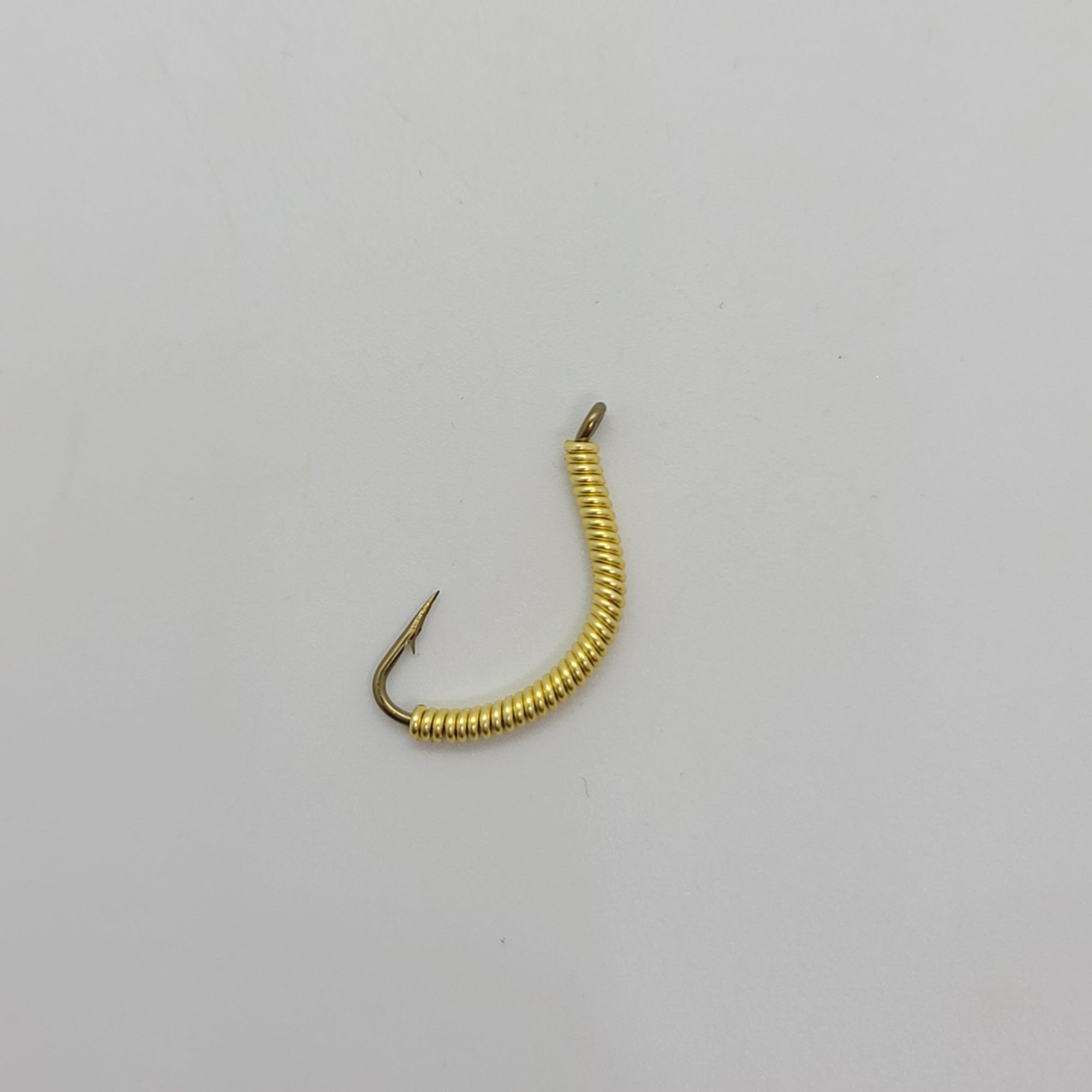 size 12 gold wire worm size 12 wide gap hook