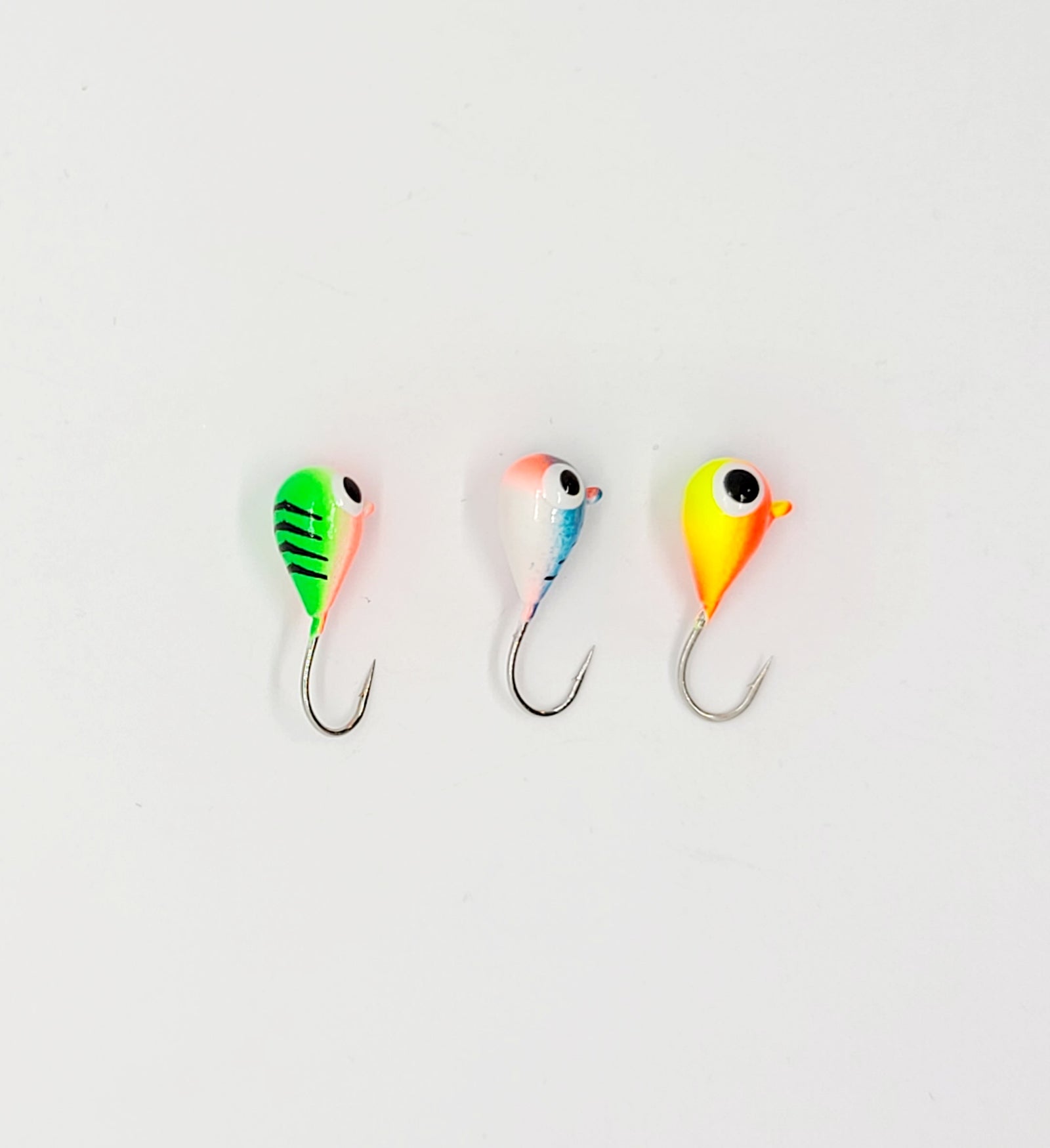 Tungsten Glow Ice Jig 6mm (3 pack)