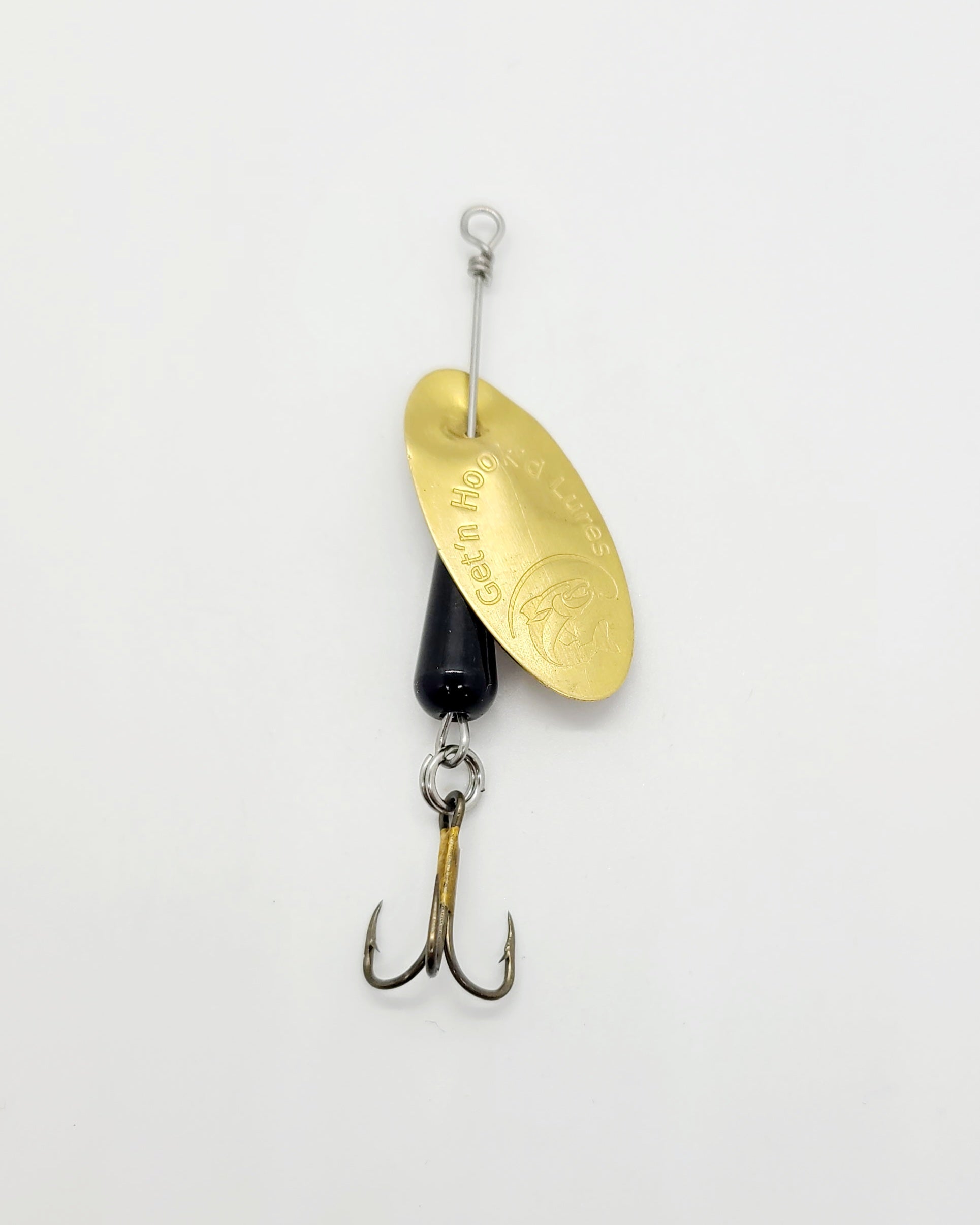 Get'n Hook'd Brass Spinner #5 - Get'n Hook'd Lures