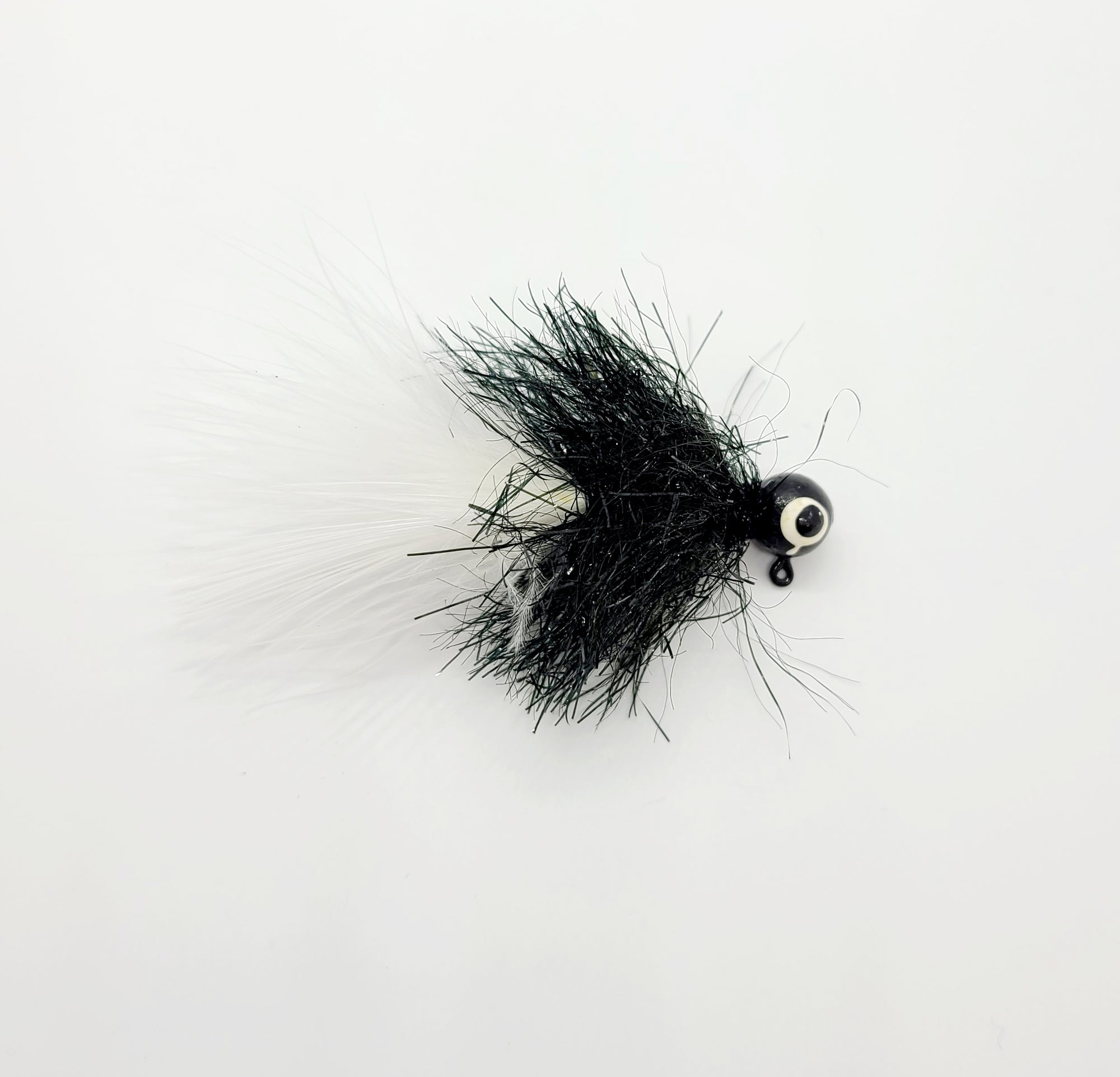 WHITE MARABOU JIG 1/4 OZ
