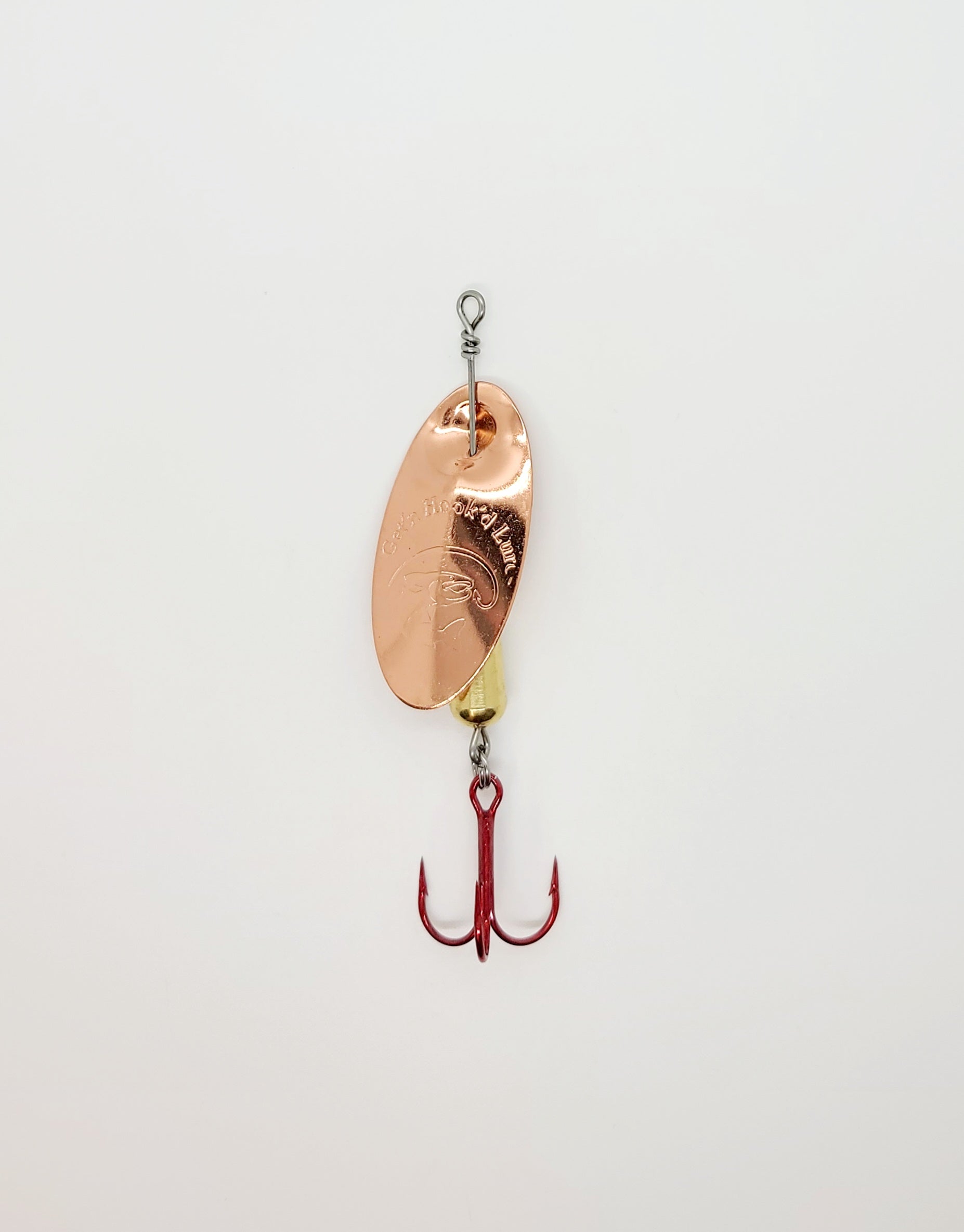 Get'n Hook'd Copper Sonic Spinner #6