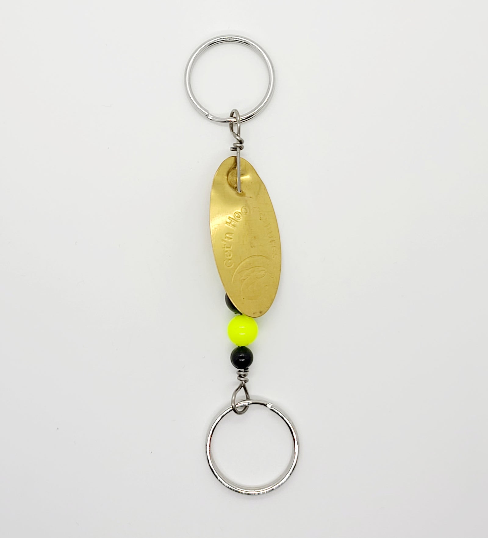 Sonic Spinner Keychain 5 Bead