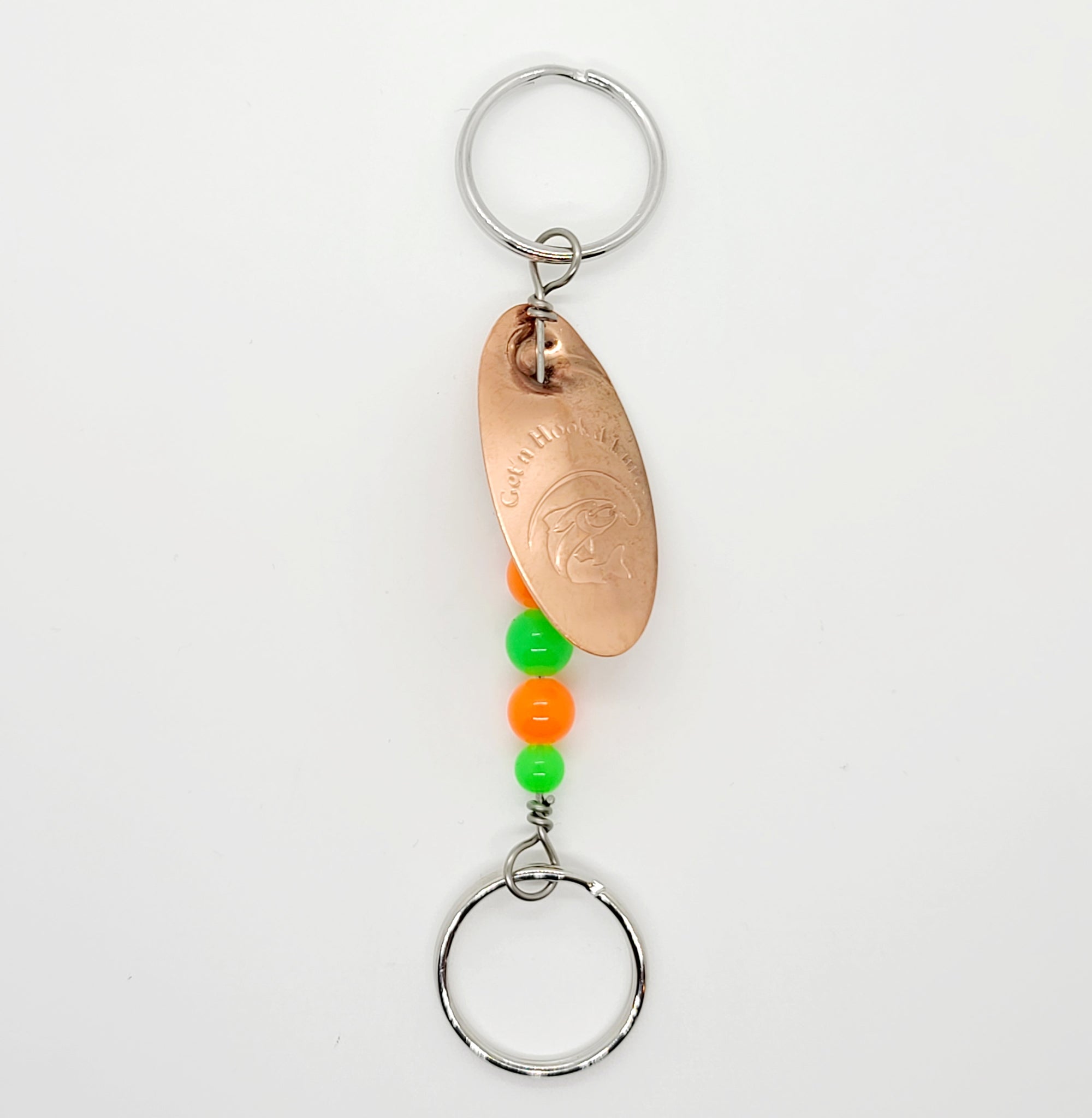 Sonic Spinner Keychain 5 Bead