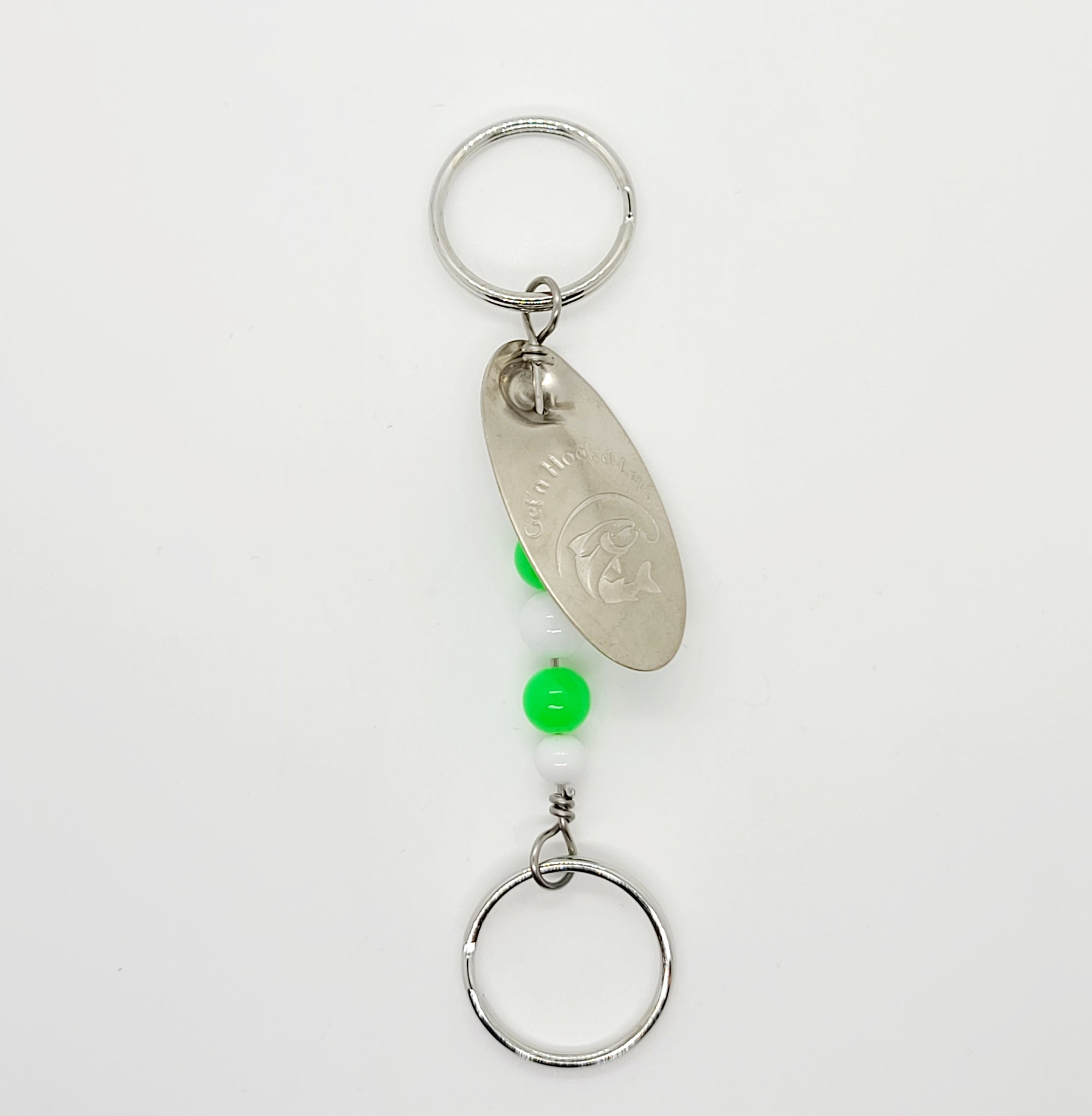 Sonic Spinner Keychain 5 Bead