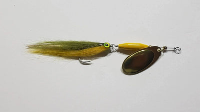 Walleye- olive & yellow