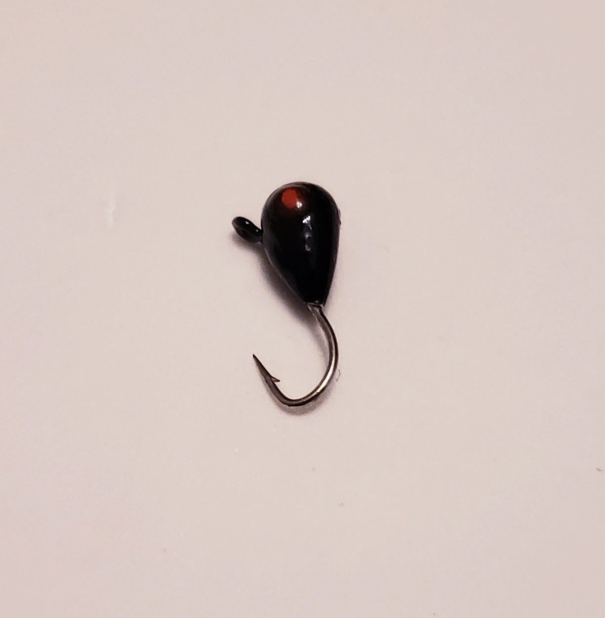 5 MM BLACK WITH RED EYE TUNGSTEN JIG