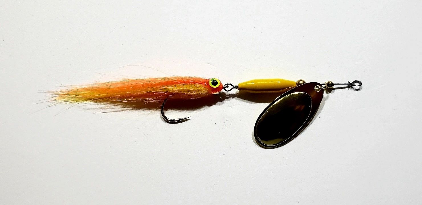 STREAMER SPINNER  FRENCH BLADE - LEAD FREE