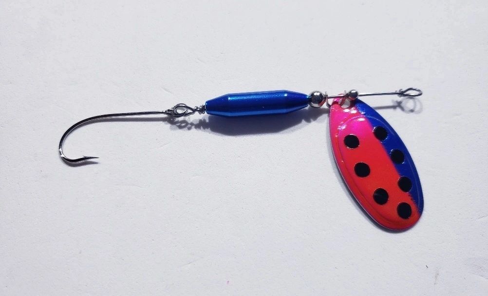 LADY-BUG FRENCH BLADE SPINNER Lead Free