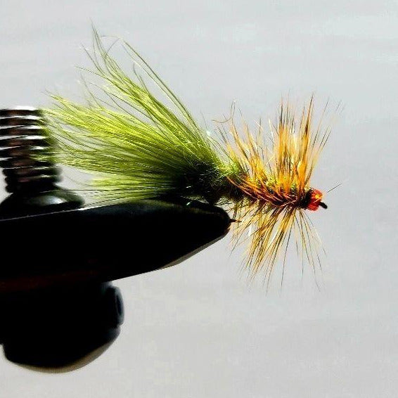Pumpkin Head Trout flies