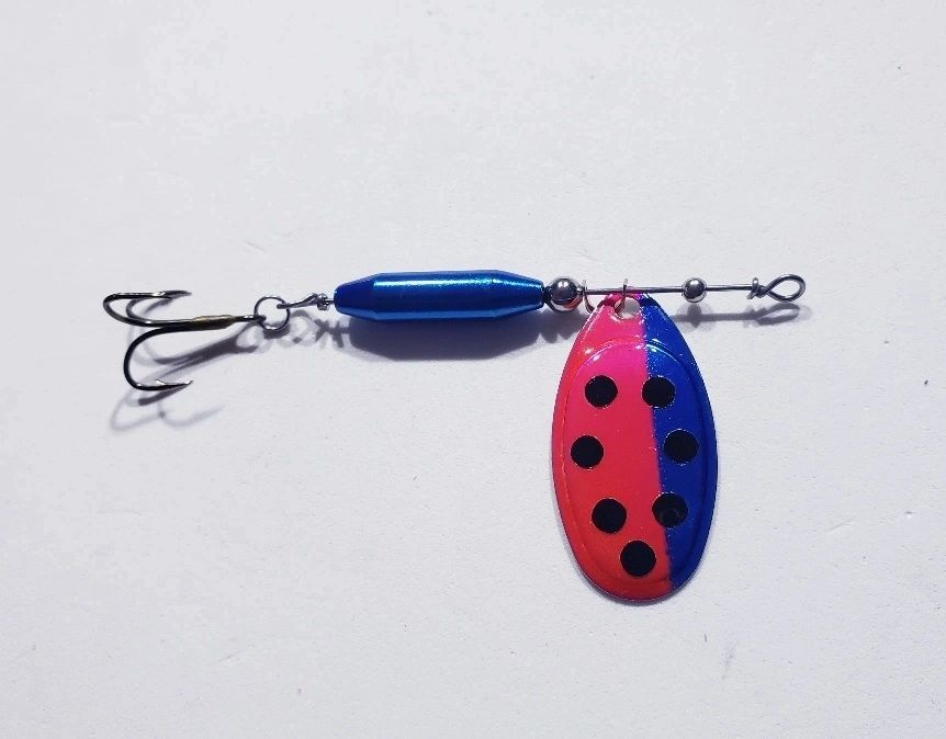 LADY-BUG FRENCH BLADE SPINNER Lead Free